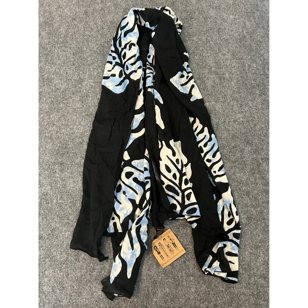 Y2K Retro Abstract Square Scarf 40x40 Casual Movements NWT